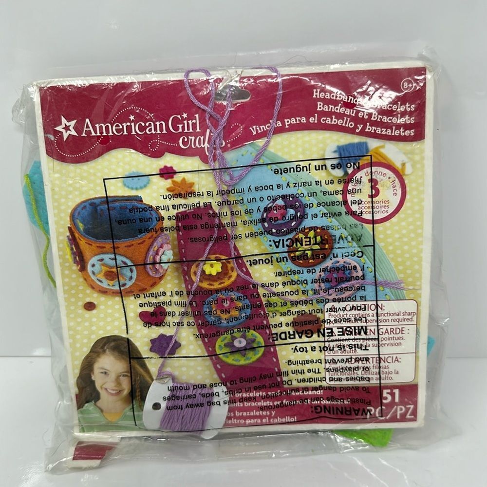American Girl crafts bracelet kit